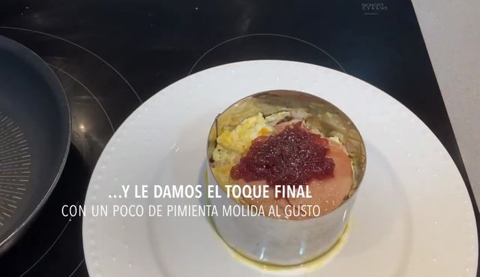 Agregar un toque final de pimienta.