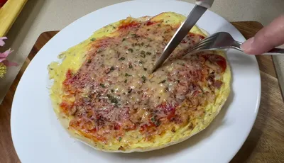 Desayuno Rápido y Nutritivo: Tortilla de Huevo con Pavo