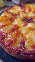 Torta Invertida de Peras Fácil y Rica: Receta Paso a Paso