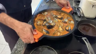 Arroz Meloso con Gambas y Cigalas: Receta paso a paso