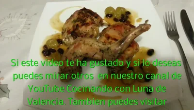 Conejo al Horno con Salsa de Uvas: Receta Fácil y Deliciosa