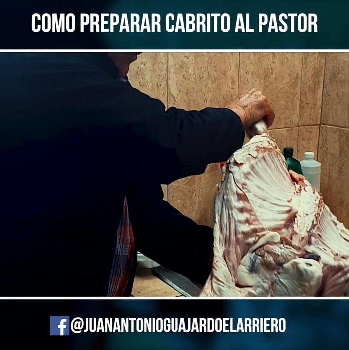 Lavar bien el cabrito.