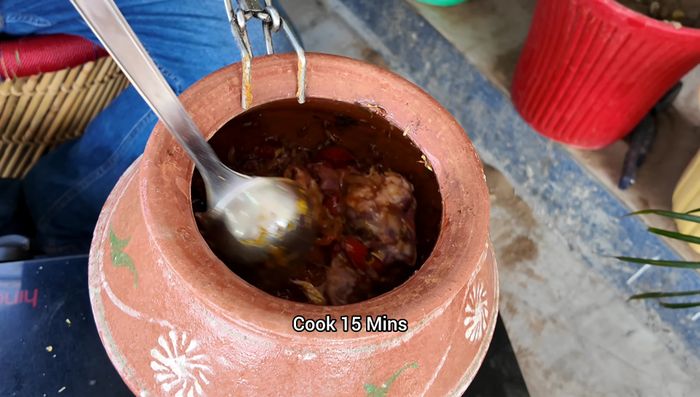 Cocinar durante 15 minutos a fuego alto.