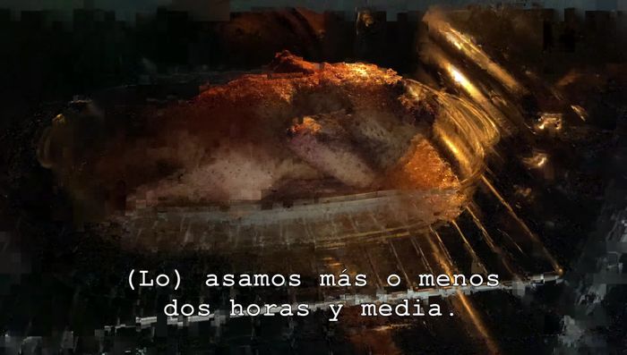 Hornea el pato durante aproximadamente 2 horas y media, dándole la vuelta a mitad de cocción. El tiempo de cocción depende del tamaño del pato. (667.24)