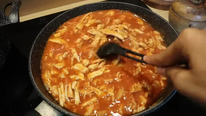 Cocinar a fuego lento durante aproximadamente 20 minutos.