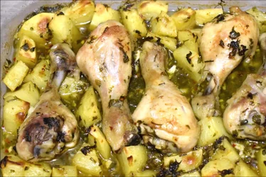 Pollo al Horno con Ajo y Perejil: Receta Fácil y Económica