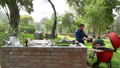 Receta de Entrecot de Cerdo a la Parrilla con Puré de Papas al Romero y Mojito Espumoso