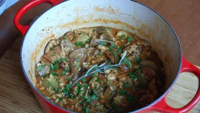 Receta Arroz Meloso Conejo, Alcachofas y Setas: ¡De Lujo!