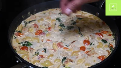 Conchitas con Pollo Cremosas: Receta Fácil y Rápida
